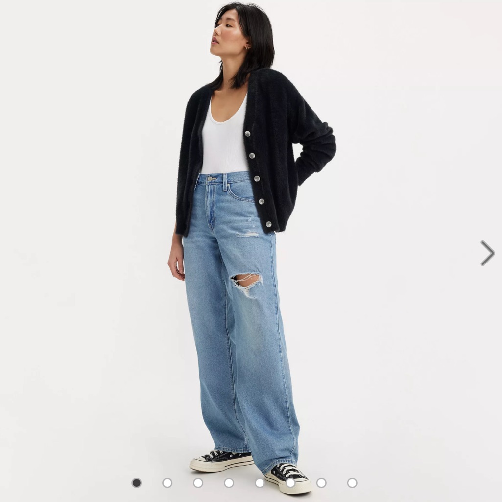 Levi’s Baggy Dad Jeans - In The Middle Medium Wash